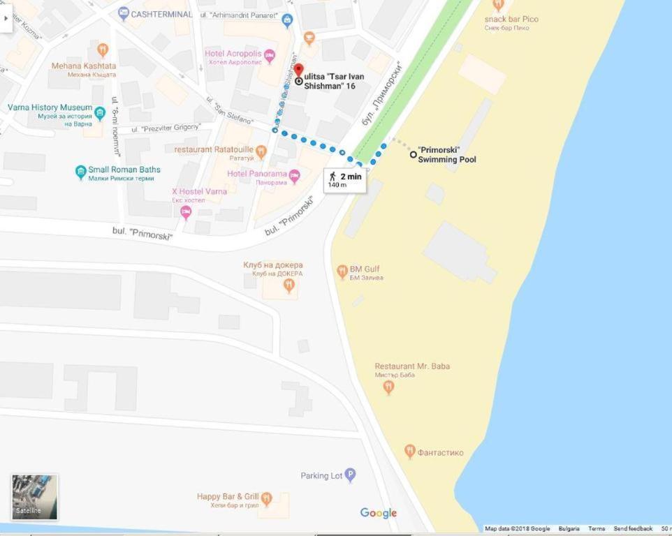 Апартамент Марина 3 - Морска градина, Варна - Varna Sea Garden Apartment Marina 3 Екстериор снимка